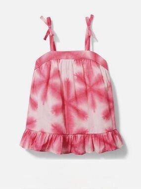 NWOT Janie and Jack Peplum Shibori Camisole Top Size: 18-24 months| Summer